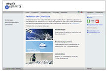 Tablet Screenshot of munk-schmitz.de